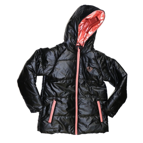 True Religion Puffer girls Jacket - Picture 1 of 7